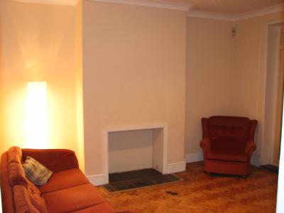 View of Lounge with Alcove